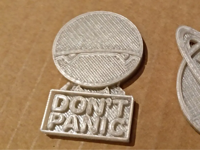 Don't Panic badge
