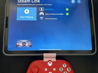 Xbox Series X Controller Tablet Mount 