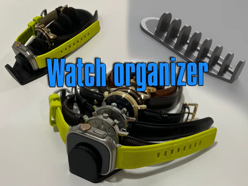 Watch organizer / stand / holder