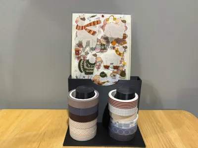 Washi Tape and Sticker Sheet Organizer