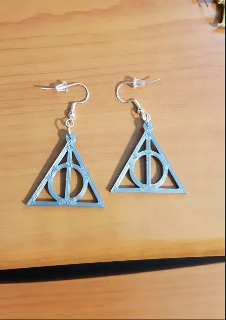 Deathly Hallows Earrings view 2