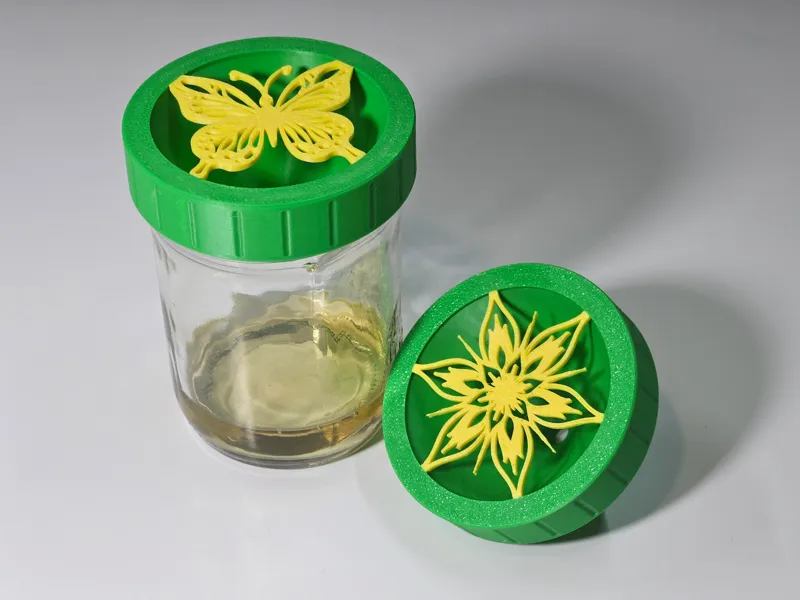 Fruit fly trap - Aesthetic version -70mm Mason Jar