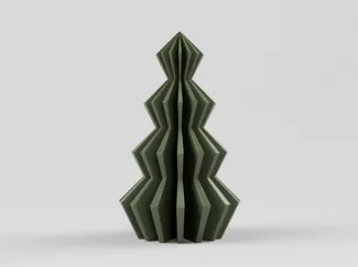 Low Poly Christmas Tree Ornament
