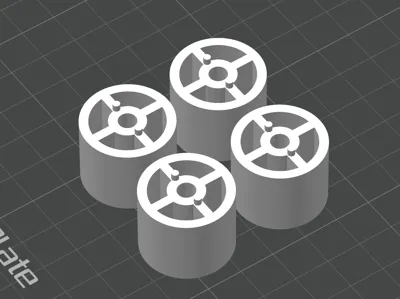Spacers for Skadis pegboard
