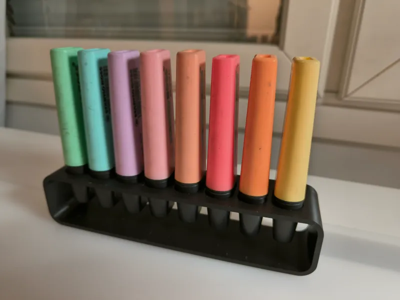 Stabilo marker holder