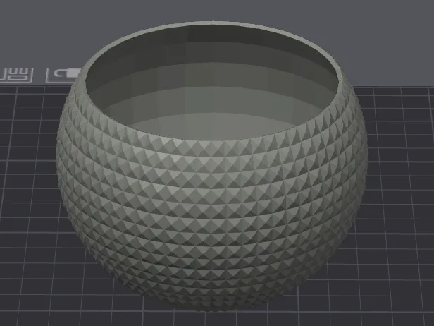 Diamond Textured Planter