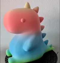 Tirelire dinosaure rondouillard — photo 3