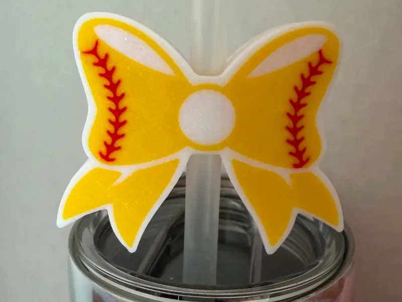 Stanley Softball Straw Topper