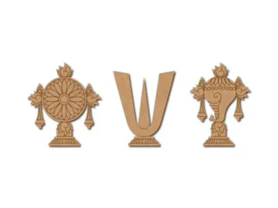 Vaishnavism Sacred Symbols Set