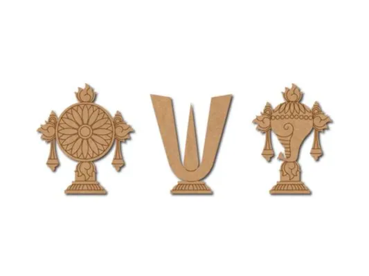 Vaishnavism Sacred Symbols Set
