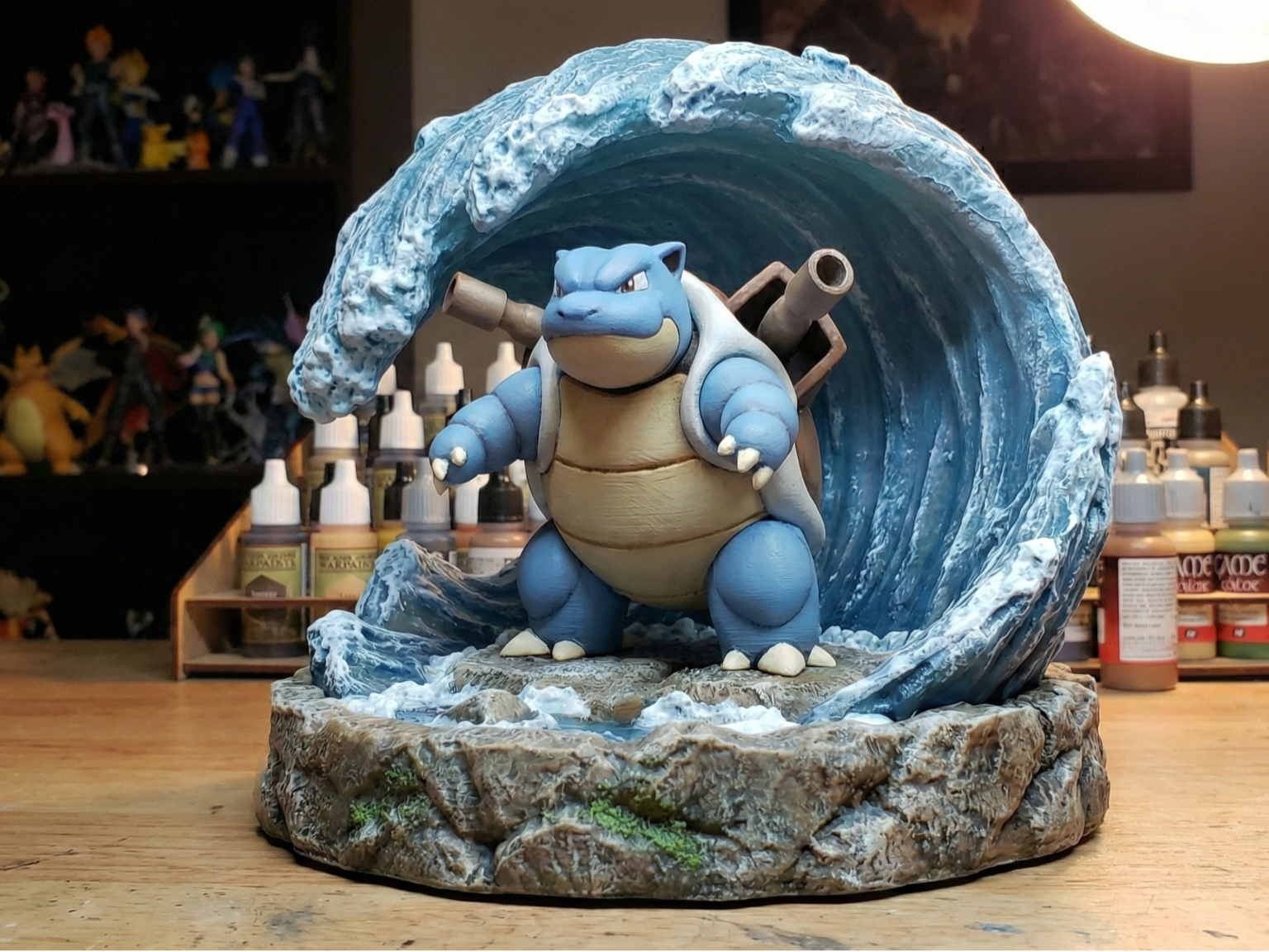 Blastoise – Ocean Guardian Diorama