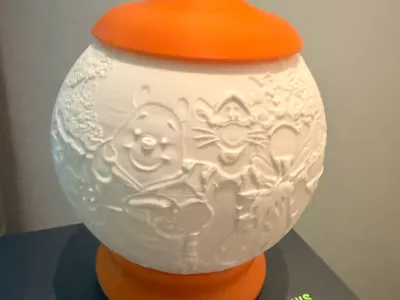Winnie the pooh lithophane