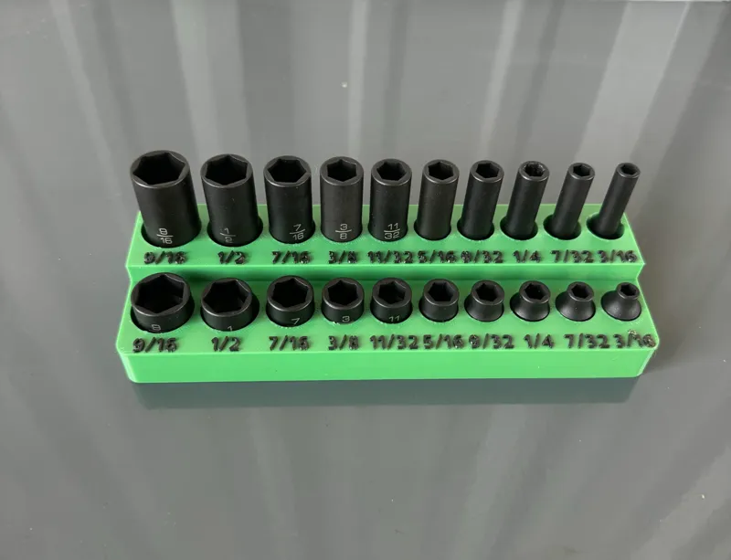 1/4 Deep & Shallow Socket Tray