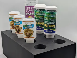 INVERTED GLUE BOTTLE HOLDER