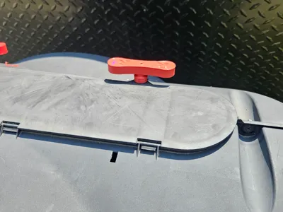 RV propane bottle cover knob vesion 2