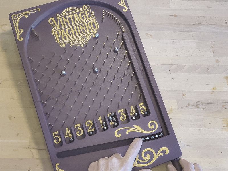 Vintage Pachinko – Ode to Retro Elegance