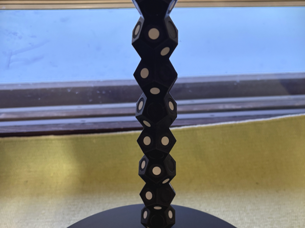 Bolt-Fix 3D Scan Marker Tower – Dodecahedron