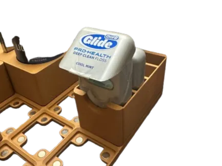 Oral-B Floss Dispenser/Holder (Gridfinity)
