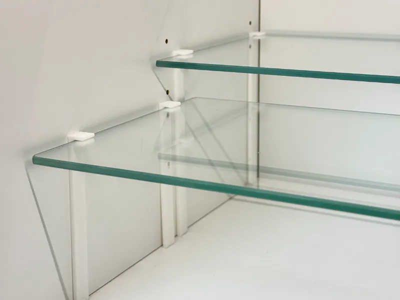 IKEA Besta display glass riser different heights