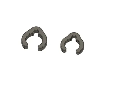 Minelab Manticore cable clips - Velcro Replacement