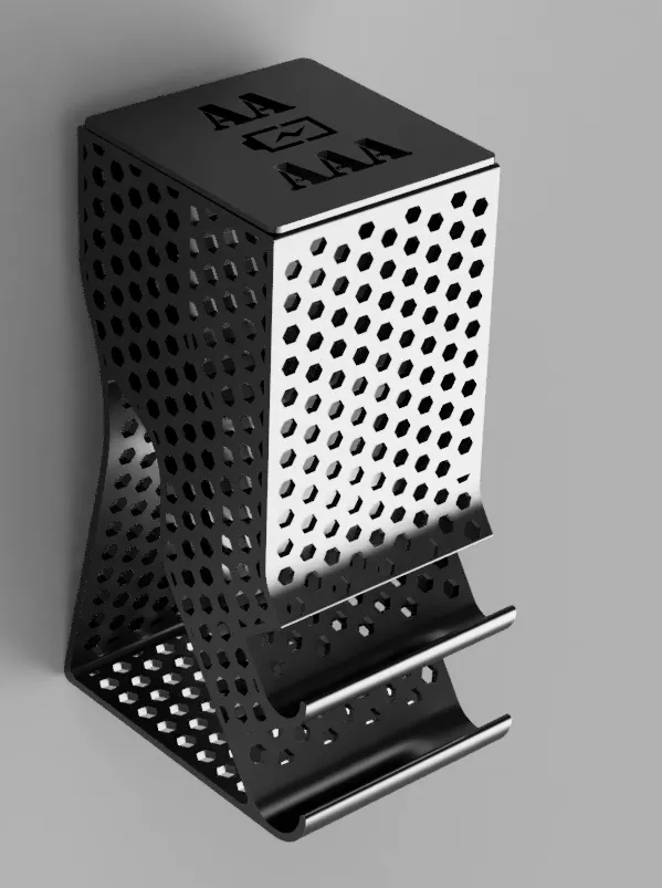battery dispenser storage organizer AA & AAA