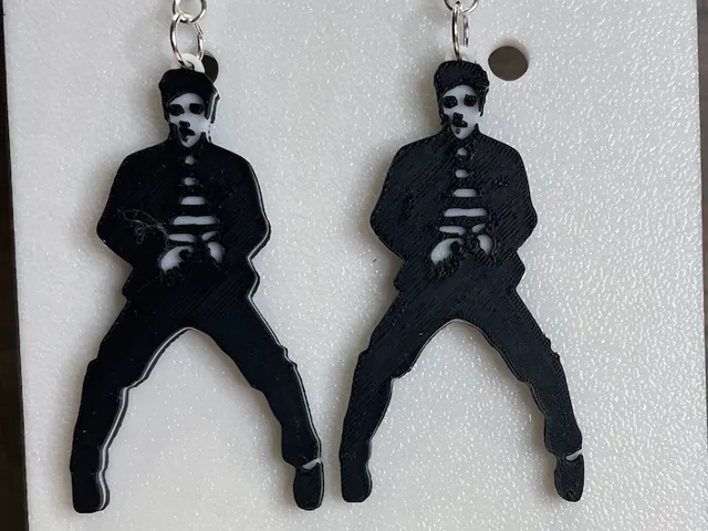 Elvis Earrings - School House Rock