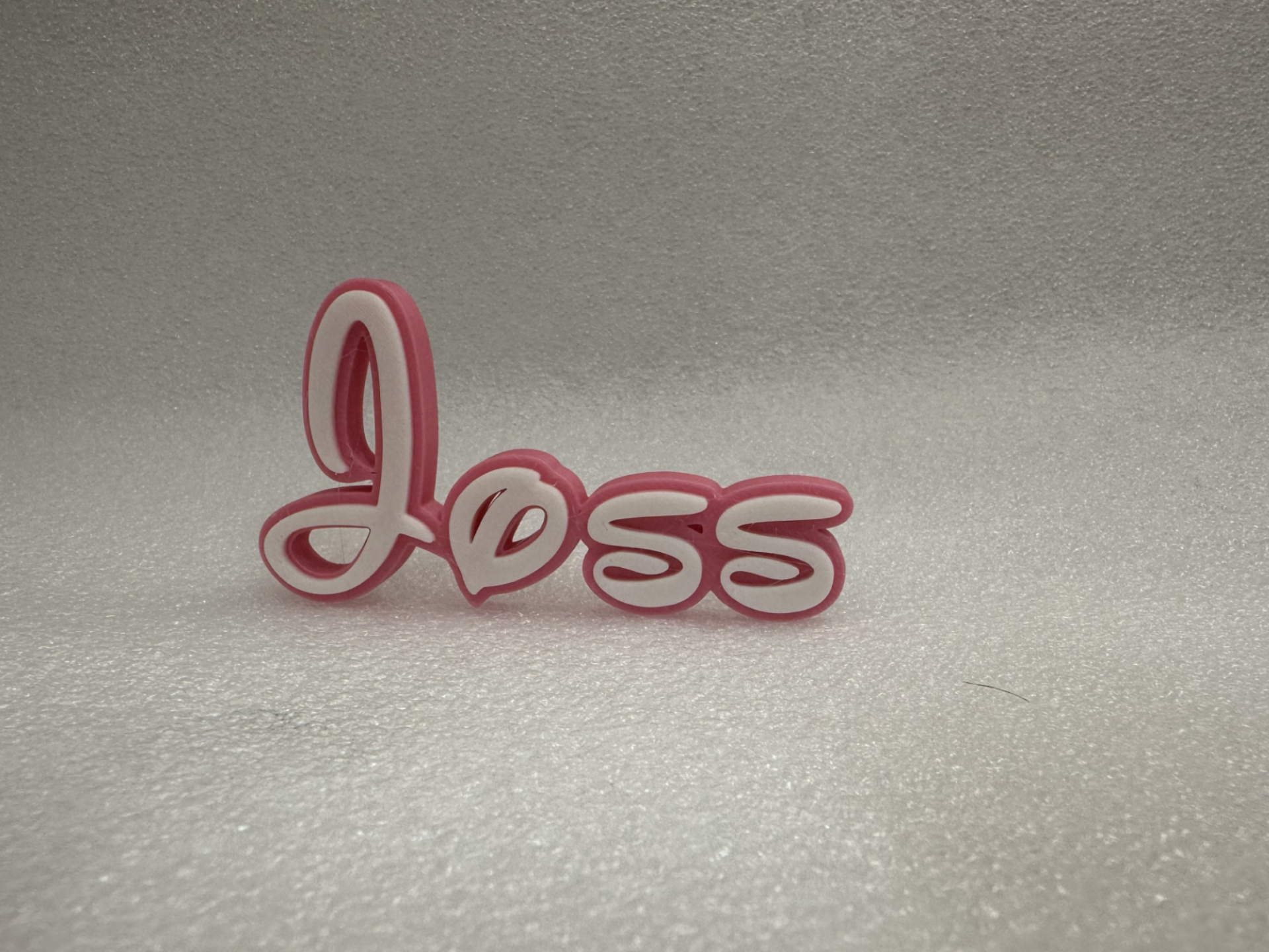 Disney Theme 3D Name Decor Sign Joss