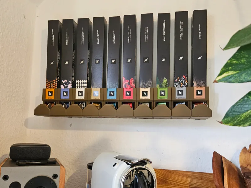 Modular Nespresso Capsule Holder
