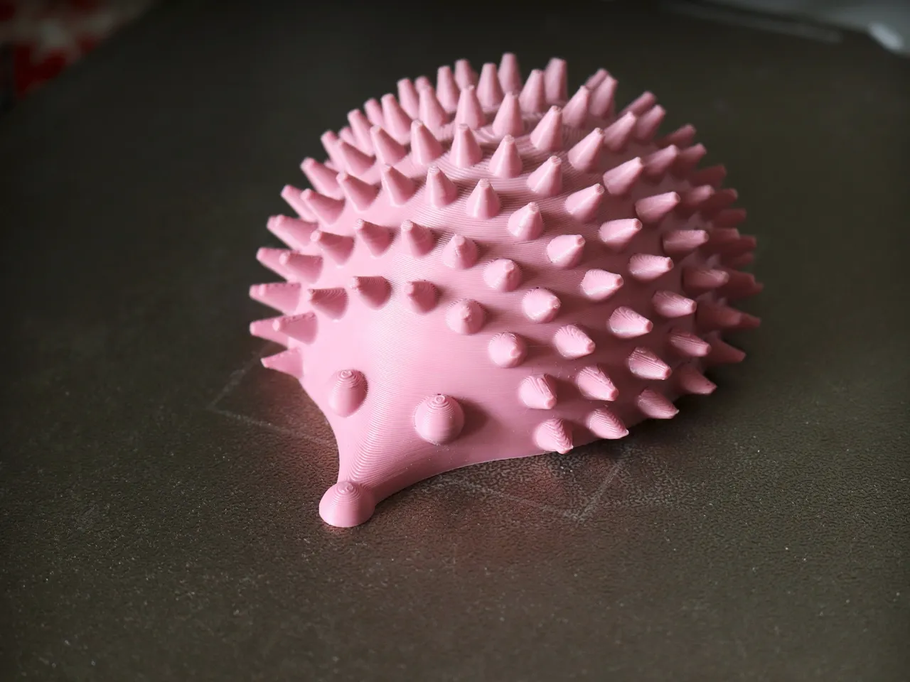 Cute Hedgehog Cat Self Scratcher Groomer view 2