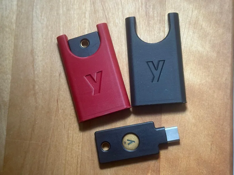 YubiKey 5 NFC USB-C Cover with Logo & Custom Face