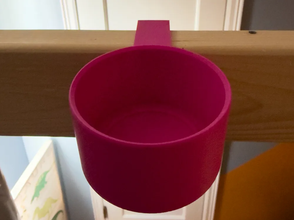 2X4 bed cup holder - bunk beds - Free 3D Print Model - MakerWorld