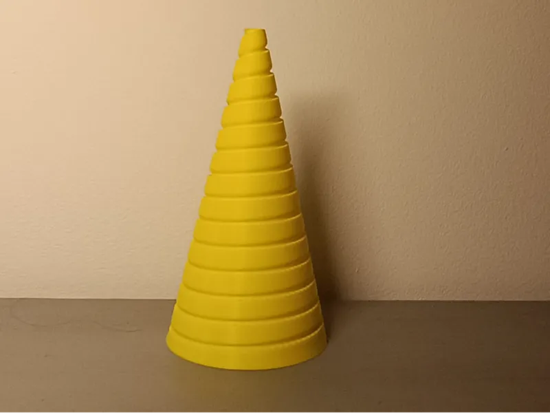 Spiral cone