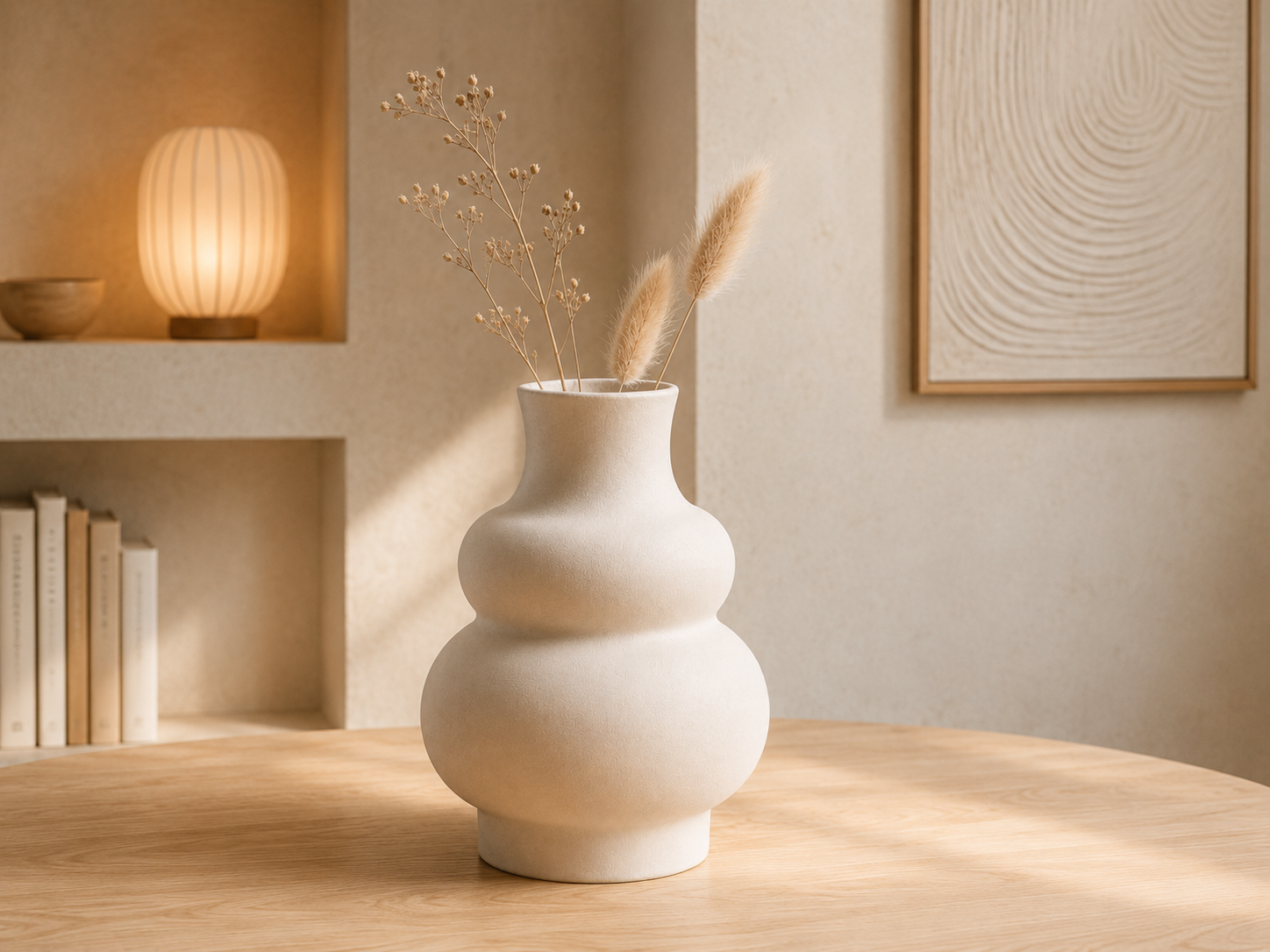 Japandi Double-Bubble Vase