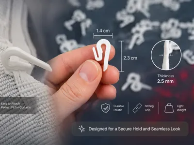 Universal Courtain Hooks