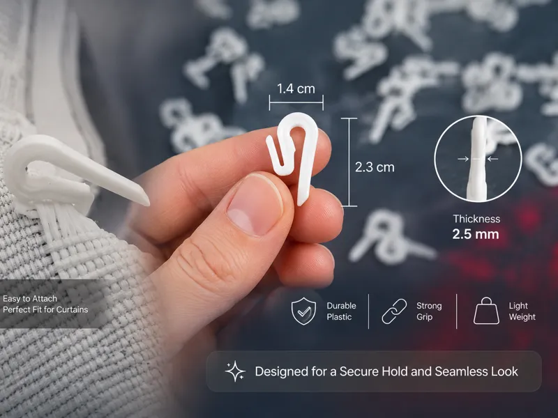 Universal Courtain Hooks