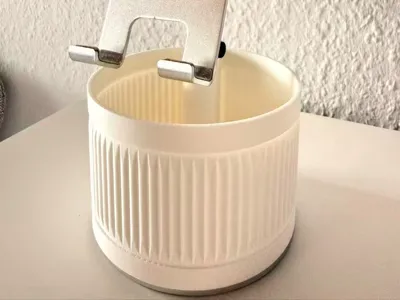 Desk Organizer Bin for Metal Phone Stand