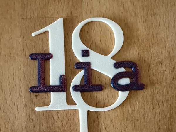 18 Geburtstag Einstecker Lia