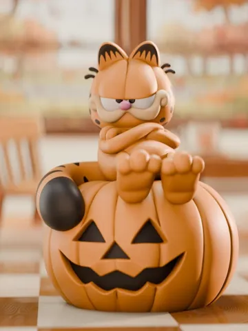 Figura decorativa: Garfield Pumpkin Collectible Figurine Halloween — vista de referencia 2