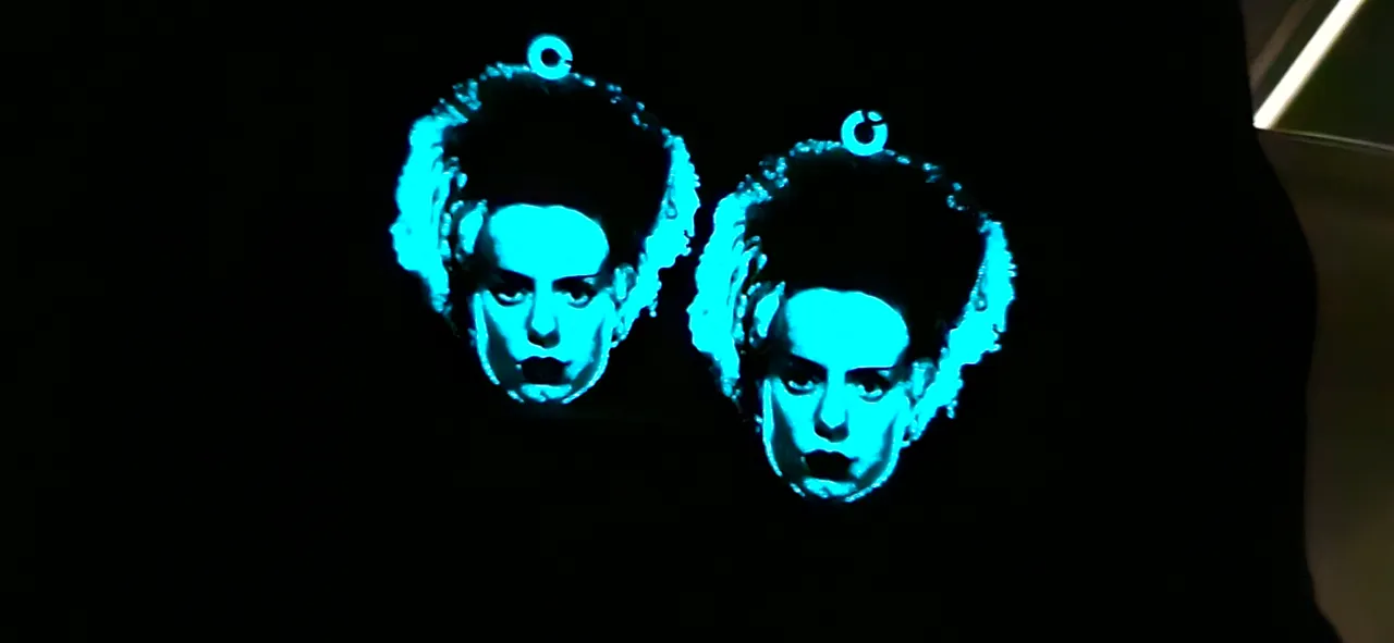 Bride of Frankenstein Earrings view 2