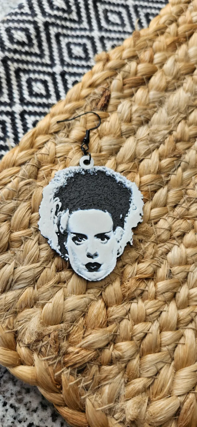 Bride of Frankenstein Earrings view 4