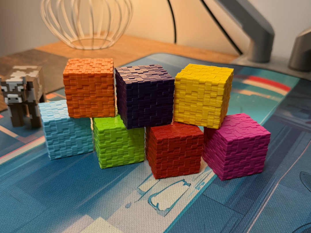 Minecraft Inspired: Wool Cube NO AMS