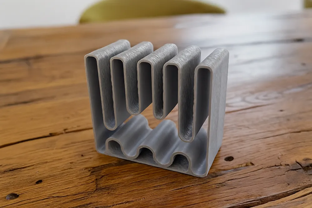 Letter Holder with Pen Tray - Free 3D Print Model - MakerWorld