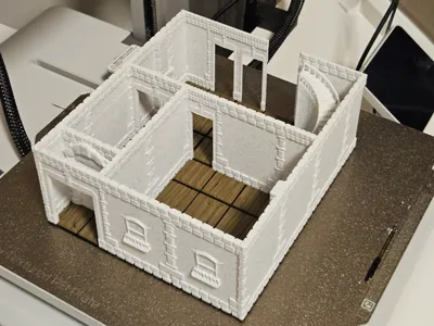 Death House D&D Terrain (WIP) – SW & Nomad Sculpt