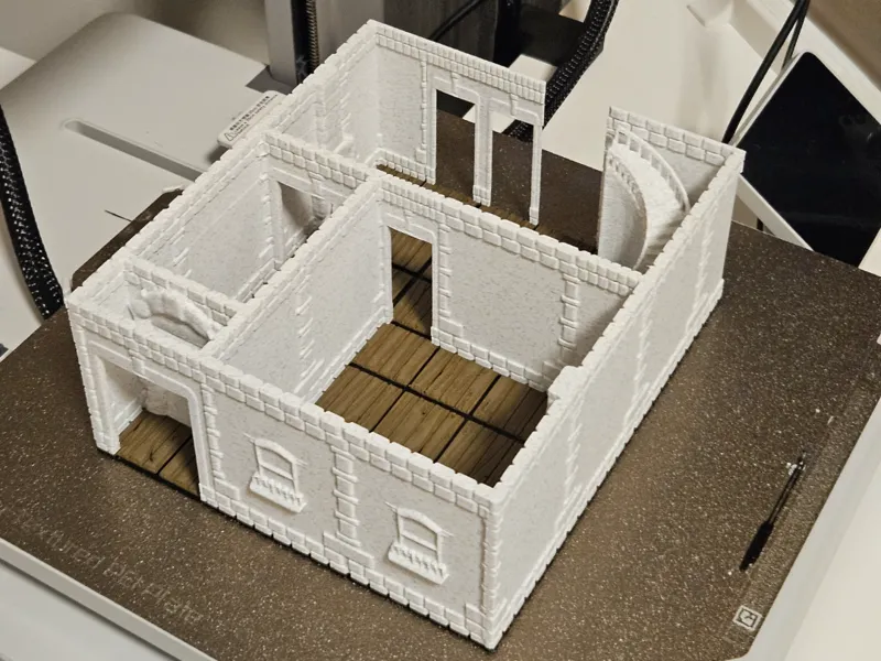 Death House D&D Terrain (WIP) – SW & Nomad Sculpt