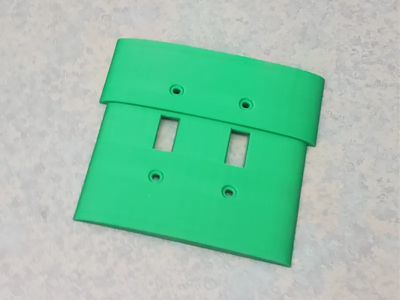 Mario Bros Warp Pipe Dual Light Switch Cover