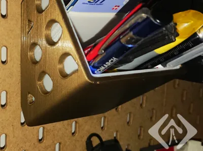 Square variety organizer for Ikea Skadis