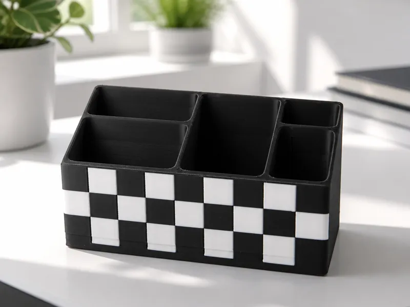 Checkerboard Organizer with Compartments