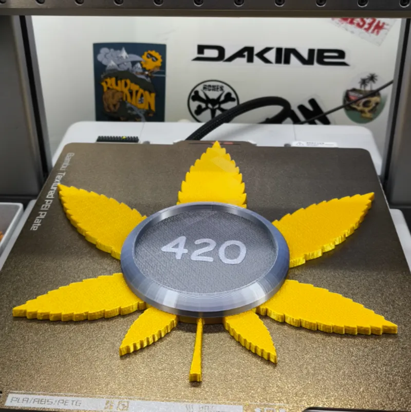 420 Weed Leaf Ashtray Holder (NO AMS)
