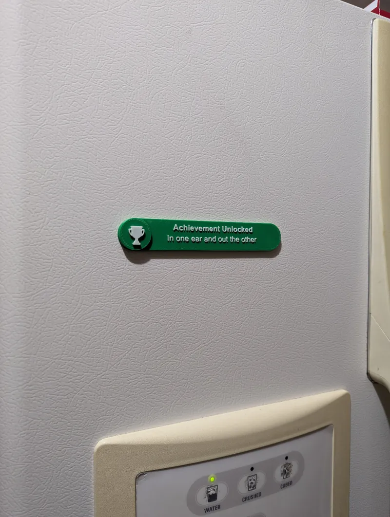 Achievement Unlocked