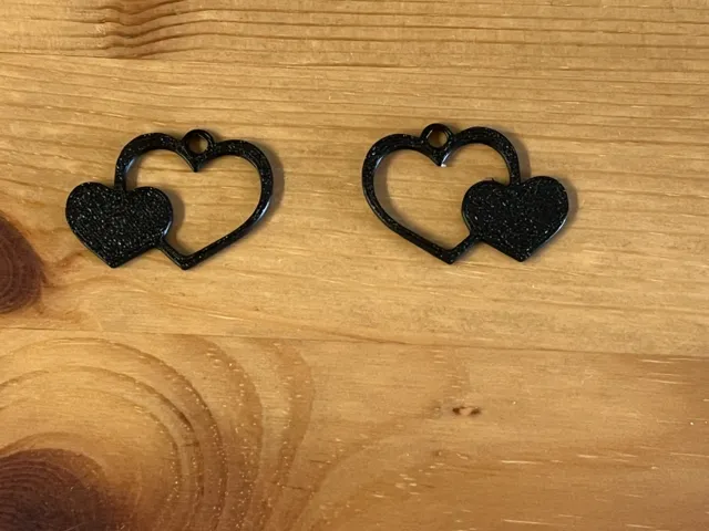 heart earrings